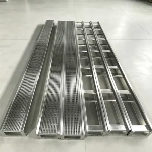 304 Stainless Steel Trench Drain Grate Outdoor Walkway Drain Cover For Garage & Warehouse Custom Size Available