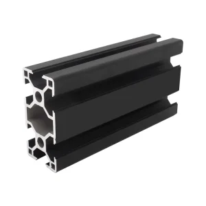 3060 Black Aluminum Extrusion Profile PG30 T Profile for Industrial Use with Welding Bending Cutting Services