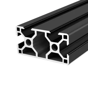 3060L Direct Seal One Slot Aluminum Extrusion Alloy Profile Small Square for 3D Printer Cutting Service Black HS123 1