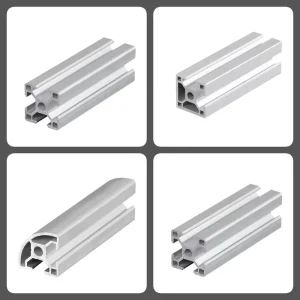 30x30mm 6000 Series Rail T Slot 3030 Aluminum Alloy Extrusion European Standard Anodized Rail for DIY 3D Printer CNC Machine