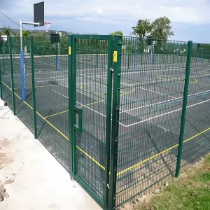 358 Anti-Climb Iron Fence with Anti-Rat Coating and Anti-Cutting Features for Yard and Warehouse