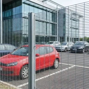 358 Anti-Climb Mesh Fence Galvanized Steel Powder Coated 6ft 4mm Wire Safety Fencing