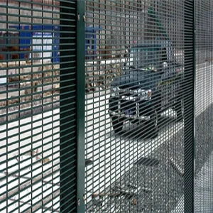 358 Anti-Climb Security Fence Iron Wire 7ft PVC Coated Nature Inspired Design Outdoor Fencing