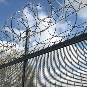358 Anti-Climb Welded Wire Fence Panel for Prison Perimeter