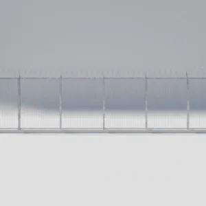 358 Clear View Anti-Climb Fence Galvanized Carbon Steel Heat Treated HDG Powder Coated Corrosion Resistant