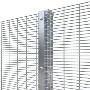 358 High Security Anti Climb Welded Wire Mesh Prison Fence System