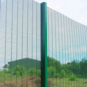 358 High Security Anti-Climb Wire Mesh Fence Carbon Steel Frame Rustproof Outdoor Garden Safety Fence