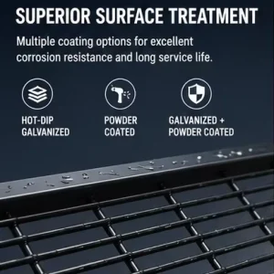 358 Mesh Security Fence with High-Strength Steel Wire for Property Enclosures