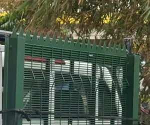 358 Mesh Security Fence with Top Spikes