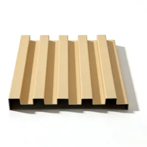 Modern Exterior Aluminum Corrugated Wall Panels, Fire-Resistant Metal Cladding, 3D Aluminum Great Wall Panels for Building Exterior Walls