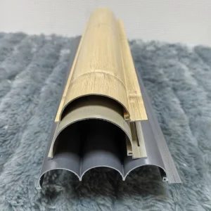 3D Great Wall Aluminum Corrugated Metal Cladding for Hotel Exteriors, Moisture-Resistant Decorative Material