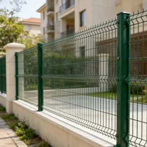 3D Curved Anti-Climb High-Strength Fence Panels for Airport School and Factory