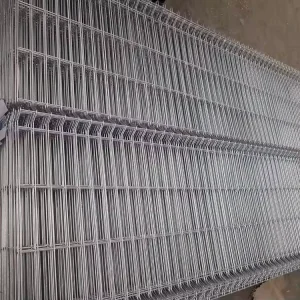 3D Fence Panel Garden Security Welded Wire Mesh Galvanized Steel Q235