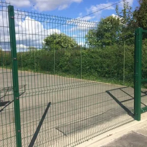 3D Galvanized Steel Welded Wire Mesh Fence Panels for Residential Gardens