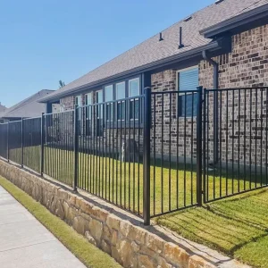 3D Metal Iron Modern Stair Railings Outdoor Community Villa DIY Adjustable Guardrail Trellis Gates