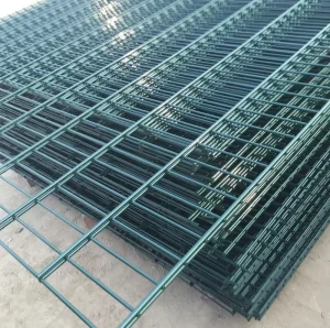 3D Metal Wire Fence Panel Foldable Welded Wire Mesh Garden Fence for Home
