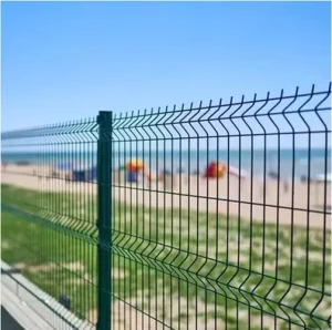 3D Steel Security Fence Eco-Friendly Easily Assembled Protects Gardens and Grasslands