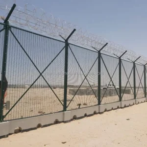 3D V-Bend Metal Fence Panels Colorfast Eco-Friendly Anti-UV Waterproof Rustproof for Villas and Balconies