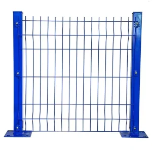 3D V Bend Welded Wire Mesh Security Fence, Curved Yard and Garden Fencing, Galvanized Steel Panel, Anti-Climb, Rodent Proof