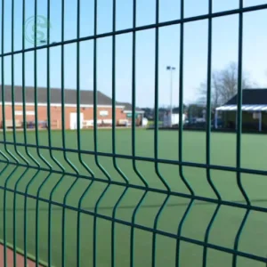 3D V Shape Fence Panel Bending Welded Wire Mesh Garden Security Perimeter Fencing Steel Mesh Fence