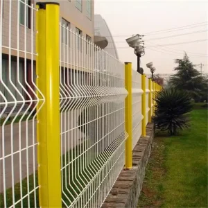 3d Bending Fence Curved Welded Wire Mesh Outdoor Wire Fence Coated Welded Mesh Panel Courtyard Garden Boundary Separation