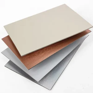 3mm 4mm 5mm Clad Exterior Wall Environmentally Friendly Double sided Aluminum Composite Fireproof Panel (ACP)