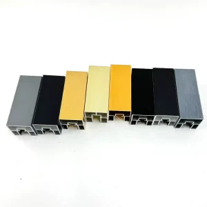 40mm Aluminum U Channel Glass Railing Frameless Stair Handrail Light Luxury Indoor Guardrail for Home Balcony Villa