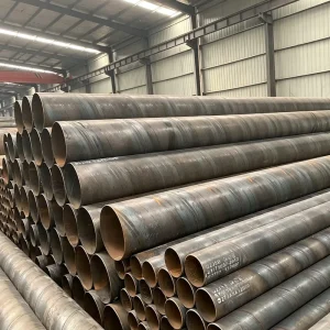 426mm Large Diameter Spiral Welded Steel Pipe ASTM A106 API 5L Carbon Pipe Q235 Black Tube 6m for Piling Foundation Work