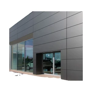 Modern-Style Fire-Resistant 4 mm PVDF-Coated Aluminum Composite Waterproof Lightweight Outdoor Wall Panel for Hotel Exteriors
