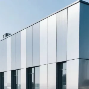 4 mm PVDF Aluminum Composite Panel Architectural Metal Cladding, 5 m ACM Wall Panel Building Material