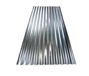 4×8 GI Corrugated Galvanized Steel Sheets 0.15mm 0.18mm 0.22mm Thick Galvanized Steel Roof Sheet