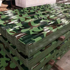 4×8 Galvanized Corrugated Sheet Metal Zinc Color Roofing Sheet Steel Roof Steel Sheet Supplier