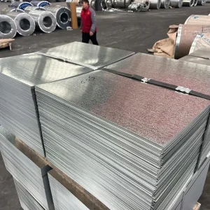 4×8 Galvanized Steel Sheet Metal Zinc Coated Plate for Roofing Flooring Wall Cladding Welding Cutting