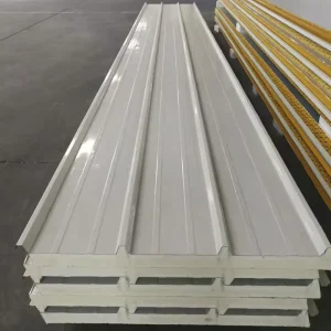 50 70 80mm Insulated Metal Panels Roofing with Insulated PU PIR Sandwich Panel for Building Applications