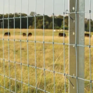 5ft 6ft 8ft Galvanized Security Field Fence with Hinge Joint for Goat Cattle