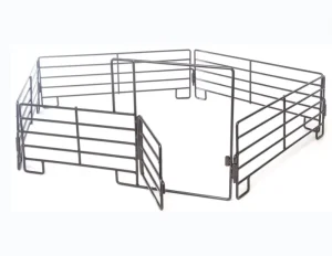 6 Feet Hot-Dip Galvanized Powder-Coated Woven Wire Mesh Pasture Fence for Livestock, Cattle, Horses, and Deer