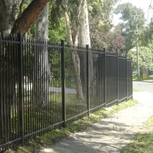 6-Foot Hot-Dip Galvanized Steel Security Fence Panels, Rodent-Proof, for Houses and Outdoor Use