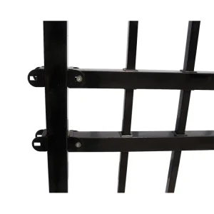 6-Foot Wrought Iron Anti-Rust Easy-Assembled Tubular Fence