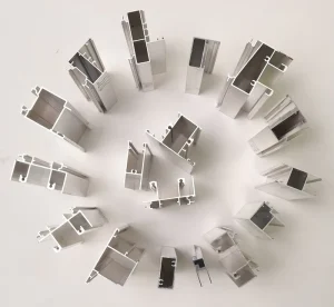 6000 Series Alloy 6063-T5 Aluminium Extruded Profiles for Windows & Doors with Cutting Service
