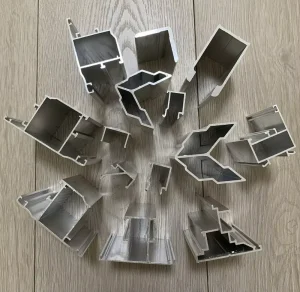 6000 Series Aluminum Alloy Extrusion Profiles with Cutting Service and Anodized Surface