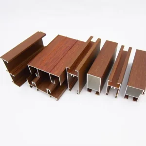 6000 Series Aluminum Alloy Profiles for Doors and Windows T Profile Extrusion ISO9001 CE AAMA Certified