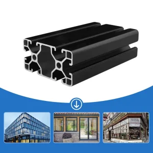 6000 Series Aluminum European Standard Custom Windows Doors Aluminium Profiles Extrusion