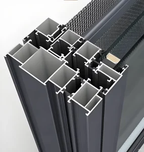 6000 Series Aluminum Profiles Custom Extrusions Bending Cutting Welding Services Temper T3~T8 1% Tolerance for Door Window
