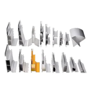 6000 Series Anodized Aluminum Profile for Frame Design and Assembly Custom Architectural Aluminum Extrusion Profiles