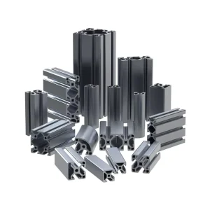 6000 Series Customized Aluminum Extruded Profiles with Bending Cutting Welding Services for Decorations Custom Colors & Sizes