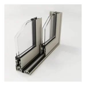 6000 Series Wood Grain Transfer Aluminum Extrusion Door Window Profiles Bending Welding Services OEM ODM for Residential