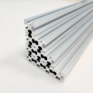 6061 6063 T5 T6 Silver Anodized 1515 Line CNC Machining Hole Aluminum Extrusion Profile with Welding & Cutting Services