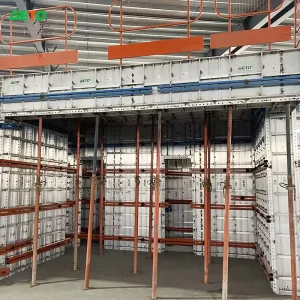 6061 T6 High Hardness Easy Install Aluminum Formwork System for Construction