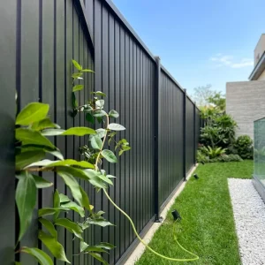 6063-T5 Aluminum Alloy Garden Fence Railing System Powder Coated Modular Easy Install Customizable Height Australia Standard