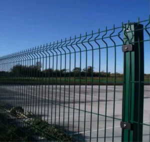 6ft 8ft 3D Galvanized Curved Welded Wire Mesh Fence Panel for Garden Security